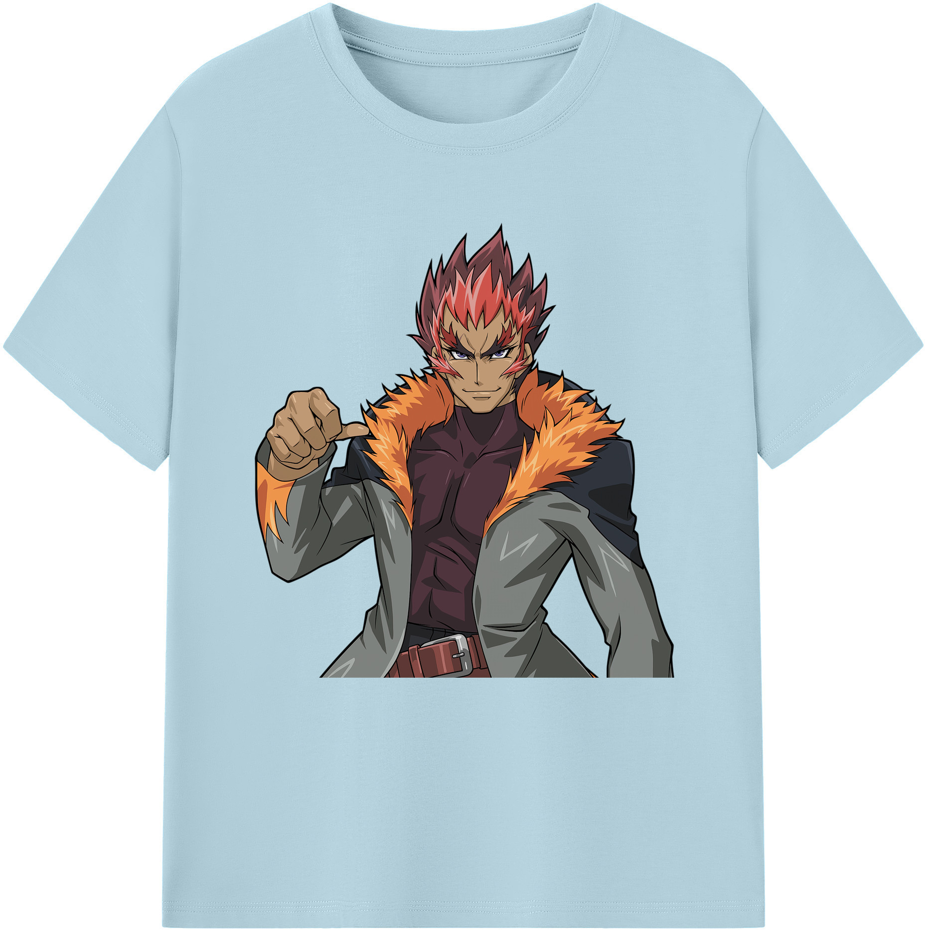 （画像用） 遊☆戯☆王 Yu-Gi-Oh! 綿100％半袖Tシャツ（フロントプリント）